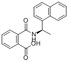 (R)-(-)-n-[1-(1-萘)乙基]邻氨甲酰苯甲酸结构式_163438-05-9结构式