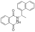 (S)-(+)-n-[1-(1-萘)乙基]邻氨甲酰苯甲酸结构式_163438-06-0结构式
