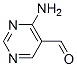 4-氨基-5-嘧啶甲醛结构式_16357-83-8结构式