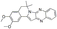 5,6-二氢-2,3-二甲氧基-6,6-二甲基苯并[7,8]吲哚烷并[2,3-b]喹噁啉结构式_163769-88-8结构式