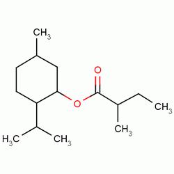 异戊酸L-薄荷酯结构式_16409-46-4结构式