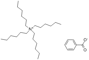 四正己基苯甲酸铵结构式_16436-29-6结构式