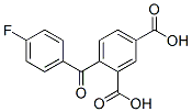4-(4-Fluorobenzoyl)isophthalic acid Structure,1645-24-5Structure
