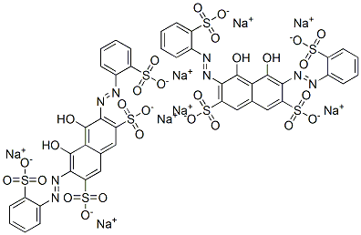 偶氮磺III钠盐结构式_164581-28-6结构式