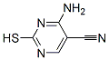 4-氨基-2-巯基-5-氰基嘧啶结构式_16462-26-3结构式