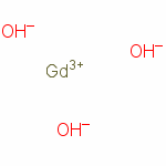 氢氧化钆(Ⅲ) n水合物结构式_16469-18-4结构式