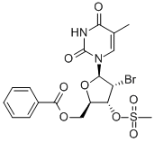 5-苯甲酰基-3-乙烷磺酰基-2-溴胸苷结构式_165047-01-8结构式