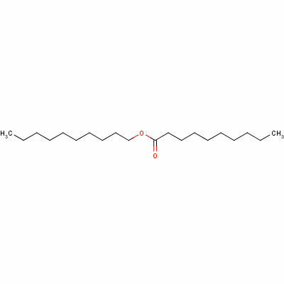 癸酸酯结构式_1654-86-0结构式
