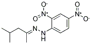 Methyl isobutyl ketone-dnph Structure,1655-42-1Structure