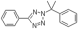 2-(1-甲基-1-苯乙基)-5-苯基-2H-四唑结构式_165670-57-5结构式