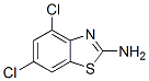 2-氨基-4,6-二氯苯并噻唑结构式_16582-59-5结构式