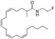 (5Z,8Z,11Z,14Z)-N-(2-氟乙基)-2-甲基-5,8,11,14-二十碳四烯酰胺结构式_166100-39-6结构式