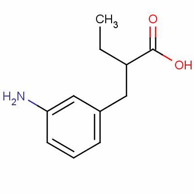 2-(m-aMinobenzyl)butyric acid Structure,16623-25-9Structure
