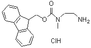 Fmoc-乙烯二胺盐酸盐结构式_166410-32-8结构式