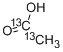 乙酸-13C2结构式_16651-47-1结构式