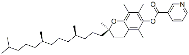 维生素 E 烟酸酯结构式_16676-75-8结构式