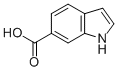 6-吲哚甲酸结构式_1670-82-2结构式