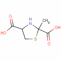 2,4-Thiazolidinedicarboxylicacid, 2-methyl- Structure,16708-09-1Structure