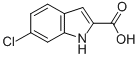 6-氯吲哚-2-羧酸结构式_16732-75-5结构式
