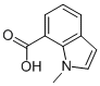 1-甲基-1H-吲哚-7-羧酸结构式_167479-16-5结构式