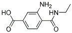 (9ci)-3-氨基-4-[(乙基氨基)羰基]-苯甲酸结构式_167627-62-5结构式