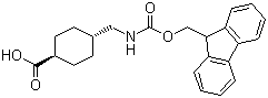反式-4-[(9h-芴-9-甲氧基羰基氨基)-甲基]-环己烷羧酸结构式_167690-53-1结构式