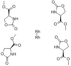 二铑催化剂结构式_167693-36-9结构式
