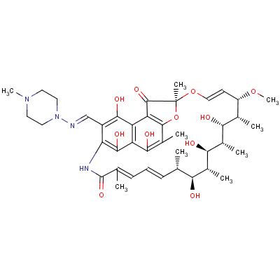 25-脱乙酰基利福平结构式_16783-99-6结构式