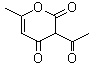 3-乙酰基-6-甲基-2H-吡喃-2,4(3H)-二酮结构式_16807-48-0结构式