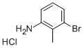 3-溴-2-甲基苯胺盐酸盐结构式_16822-92-7结构式