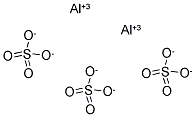 硫酸铝水合物结构式_16828-11-8结构式