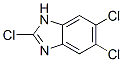 2,5,6-三氯苯并咪唑结构式_16865-11-5结构式
