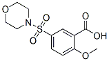 2-甲氧基-5-(吗啉-4-磺酰基)-苯甲酸结构式_168890-59-3结构式