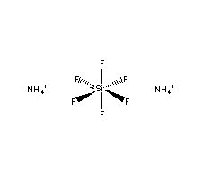 氟硅酸铵结构式_16919-19-0结构式