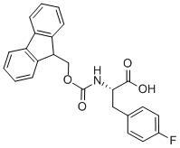 FMOC-L-4-氟苯丙氨酸结构式_169243-86-1结构式