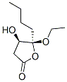 (9ci)-5-丁基-5-乙氧基二氢-4-羟基-,(4r-顺式)-2(3H)-呋喃酮结构式_169396-13-8结构式