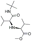 (s)-(9ci)-n-[1-[[(1,1-二甲基乙基)氨基]羰基]-2-甲基丙基]-L-缬氨酸甲酯结构式_169453-02-5结构式