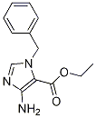 4-氨基-1-苄基-1H-咪唑-5-羧酸乙酯结构式_169616-29-9结构式