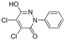 4,5-二氯-1,2-二氢-1-苯基-3,6-哒嗪酮结构式_1698-64-2结构式