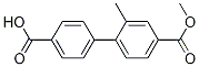 4-(甲氧基羰基)-2-甲基-[1,1-联苯]-4-羧酸结构式_170229-81-9结构式