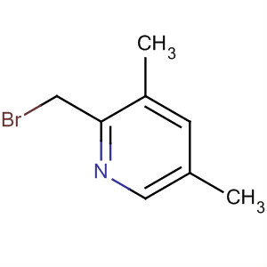Pyridine, 2-(bromomethyl)-3,5-dimethyl- Structure,170289-36-8Structure