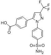 4-[1-[4-(Aminosulfonyl)phenyl]-3-(trifluoromethyl)-1h-pyrazol-5-yl]-benzoic acid Structure,170571-01-4Structure