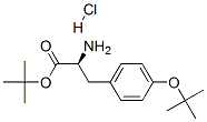 H-Tyr(tBu)-OtBu·HCl结构式_17083-23-7结构式