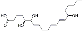 (7E,9e,11e,13e)-5,6,15-trihydroxy-7,9,11,13-icosatetraenoic acid Structure,171030-11-8Structure