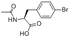 (S)-n-乙酰基-4-溴苯丙氨酸结构式_171095-12-8结构式