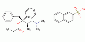 萘磺酸右丙氧芬结构式_17140-78-2结构式