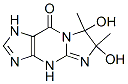 (9ci)-1,4,6,7-四氢-6,7-二羟基-6,7-二甲基-9H-咪唑并[1,2-a]嘌呤-9-酮结构式_171813-07-3结构式