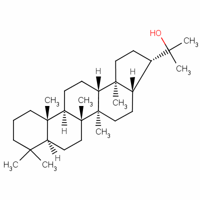里白醇结构式_1721-59-1结构式