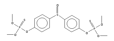 双硫磷-亚砜结构式_17210-55-8结构式