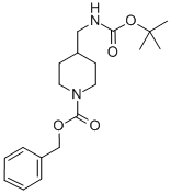 1-N-cbz-4-n-(boc-aminomethyl)piperidine Structure,172348-56-0Structure